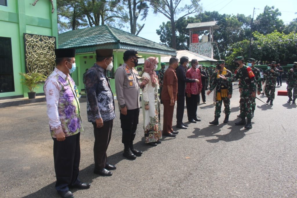 Kunjungi Tala, Mayjen TNI Nurchahyanto Pastikan TMMD 111 di Tala Berjalan Lancar