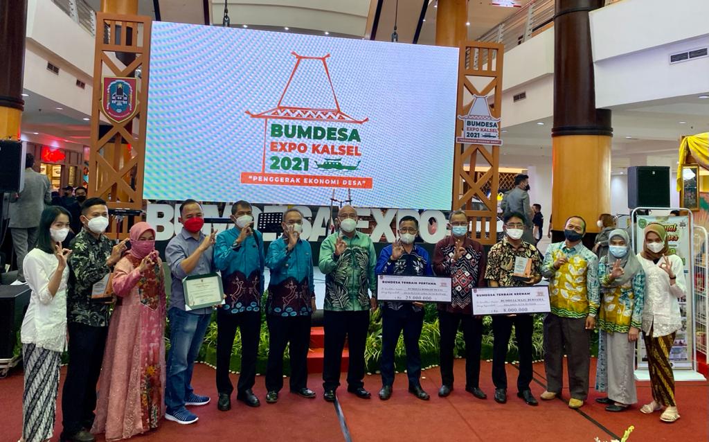 Bumdes Berkah Mulia Raih Juara 1 Dalam Expo, Arutmin Sebagai Mitra Kerja Ikut Bangga (foto istimewah)