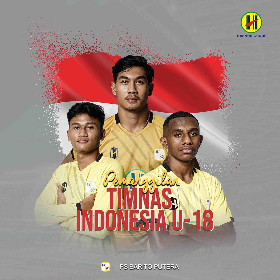 Ketiga pemain Barito Putra Masuk Timnas U 18, yakni Aditya Daffa Al Haqi, Alexander Felix Kamuru dan Yogi Hermawan.