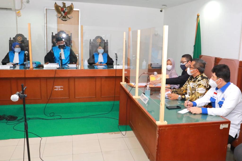 Persidangan di Pengadilan TUN Jakarta Kamis (16/09)