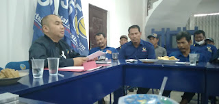 Pengurus DPC Nasdem se-Tanah Laut bersama beberapa ranting partai mendatangi DPW Partai Nasdem Kalsel di Banjarbaru, Rabu (11/11/2021) kemarin.