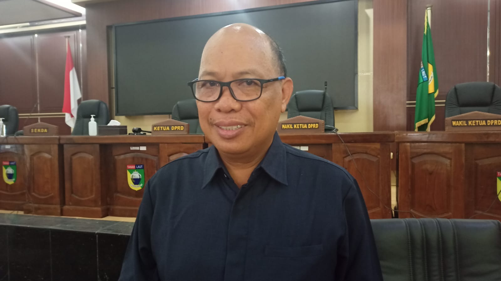 Ketua Komisi III DPRD Kabupaten Tanah Laut H Arkani