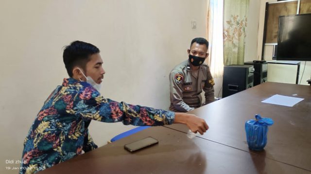 Anggota DPRD Kabupaten Balangan Kalsel, Syamsudinor Datangi Polres Balangan Melaporkan Peristiwa Dugaan Percobaan Pembunuhan Dirinya Menggunakan Racun