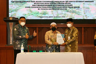 Banjar Dapat Dukungan Pemprov Kalsel Dalam Mitigasi Bencana Daerah.