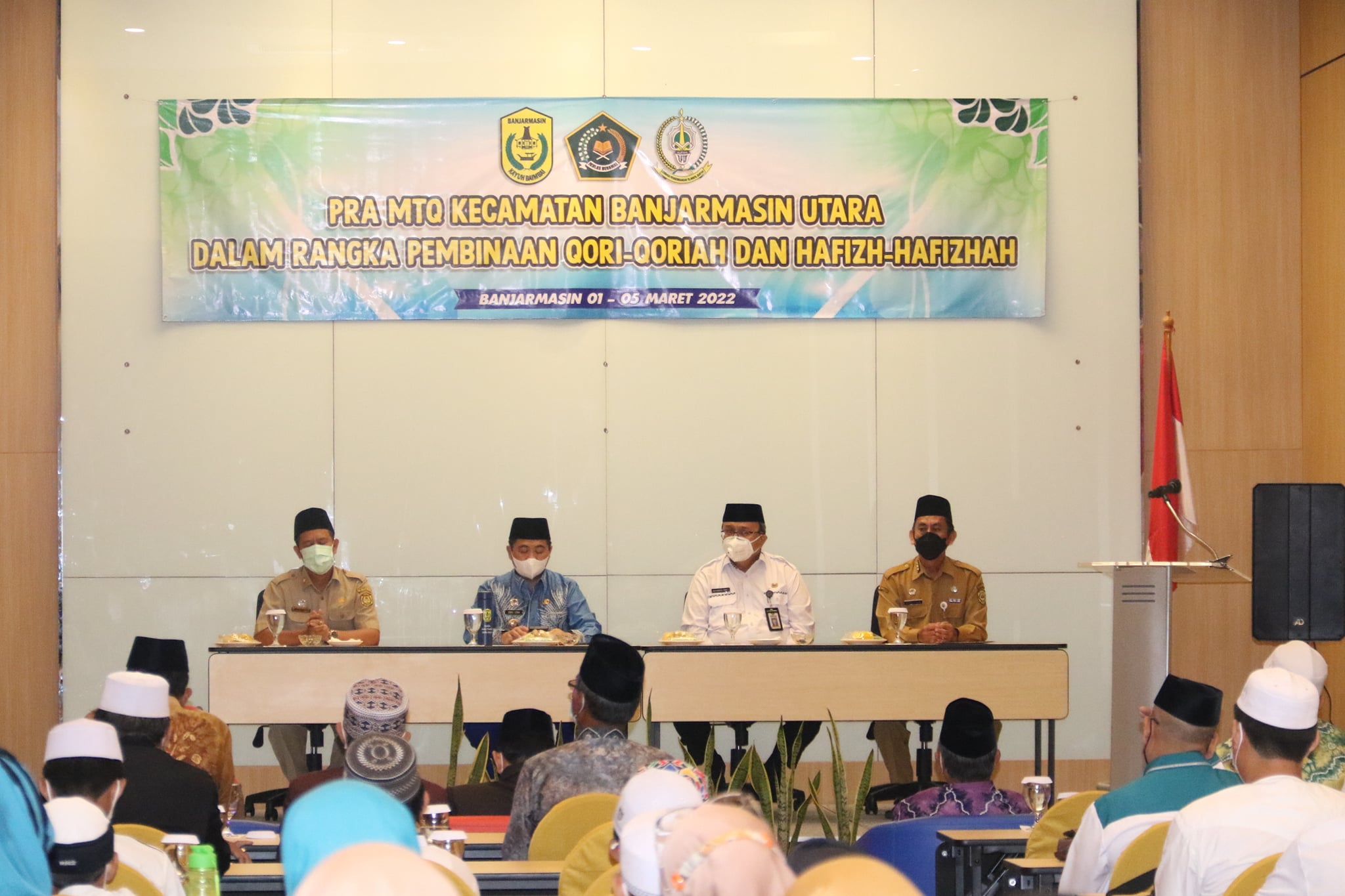 Walikota Banjarmasin Buka Pra MTQ Tingkat Kecamatan.