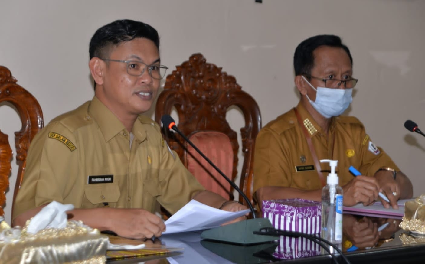 Wakil Bupati Barito Kuala, H Rahmadian Noor.