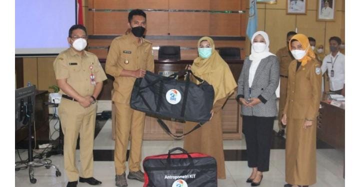 Cegah Stunting, 5 Puskesmas Dapat Bantuan Alkes Dari Pemkab Banjar.l