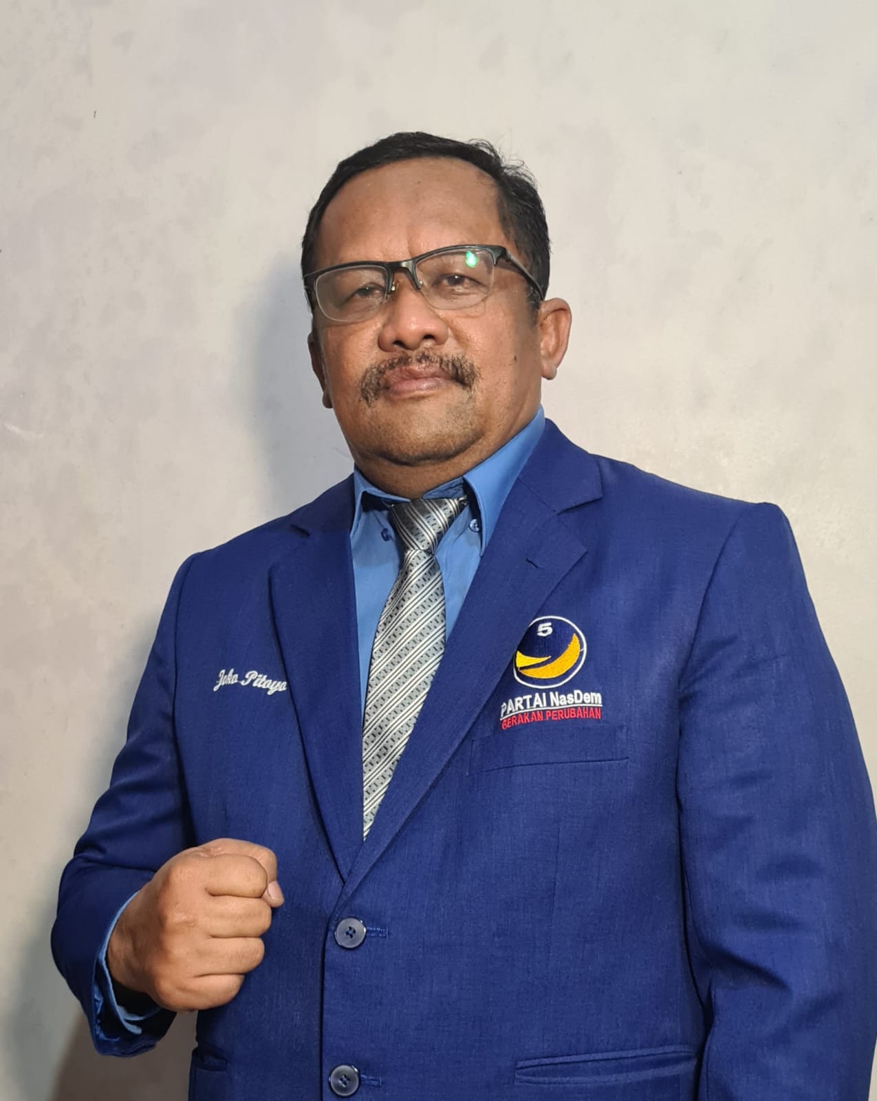 Ketua DPD Partai NasDem Tanah Laut, Joko Pitoyo.