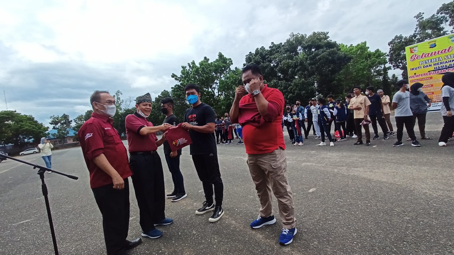 Lepas Kontingen Kormi Tala, Asisten II Minta Bawa Pulang Prestasi Terbaik