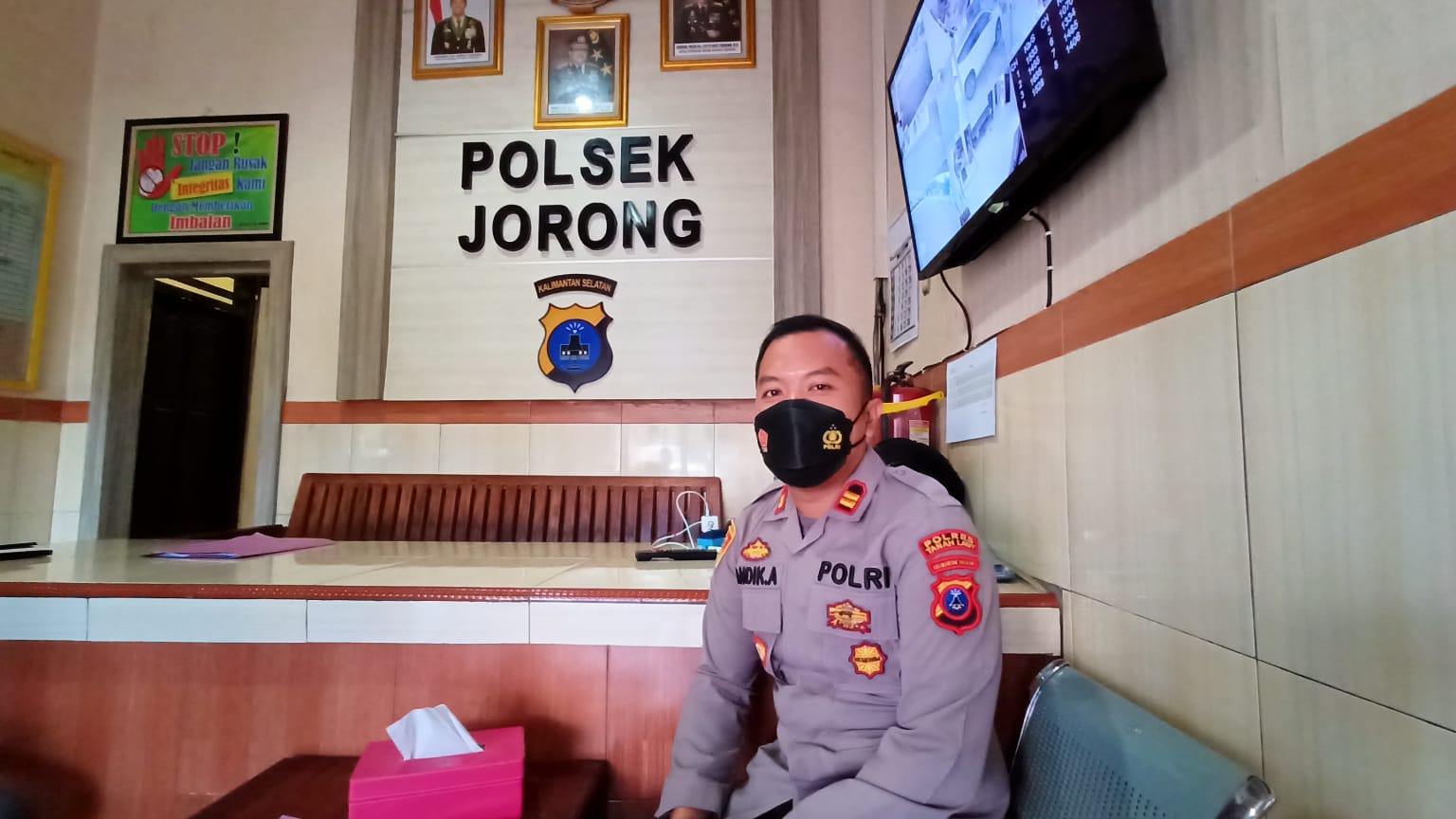 Kapolsek Jorong Iptu Andik Ariyanto SH.