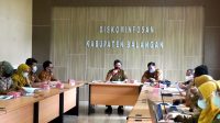 Bappedalitbang Kabupaten Balangan menggelar sosialisasi penjaringan inovasi daerah tahun 2022 di aula diskominfo Balangan Senin (07/02/2022).