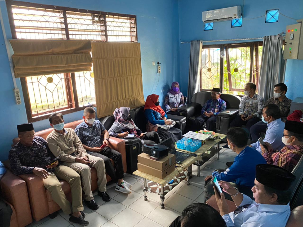 DPRD Barito Kuala Sambangi Dispersip Balangan.