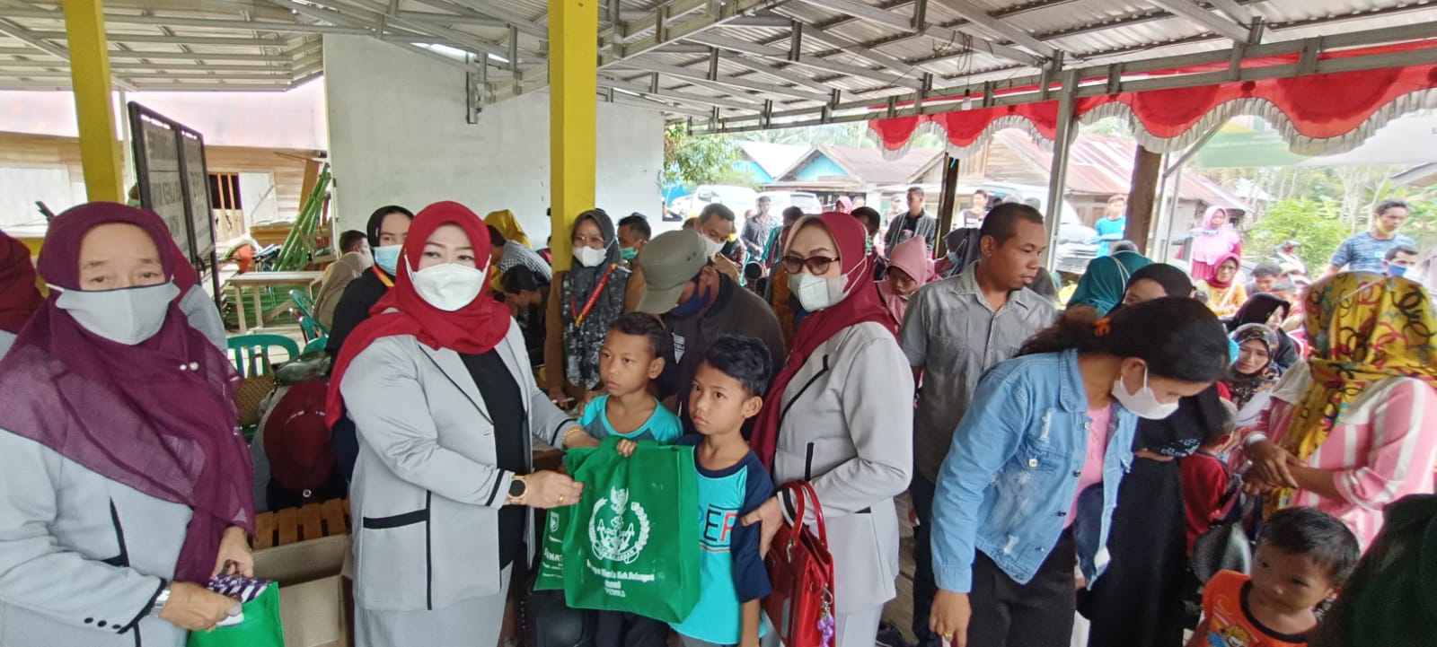 Sambut Hari Jadi Balangan, GOW Bersama Dinas Kesehatan Gelar Sunatan Massal.
