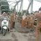 Bupati Balangan dan Rombongan Tinjau Jembatan Belanda yang akan segera diperbaiki