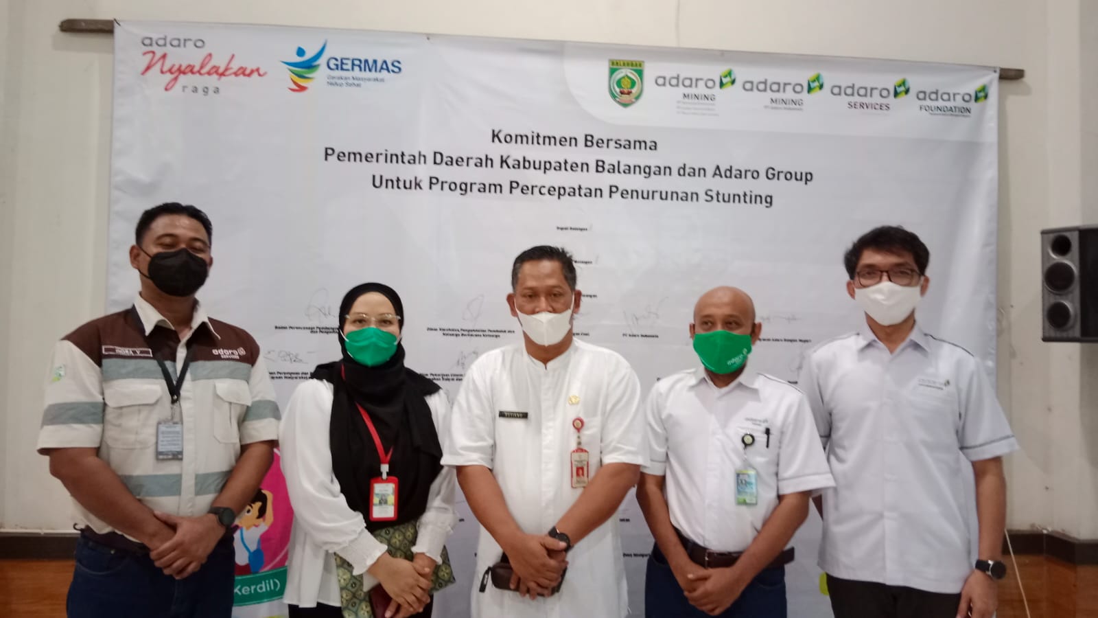 Pemerintah Daerah (Pemda) Kabupaten Balangan bersama PT Adaro Indonesia