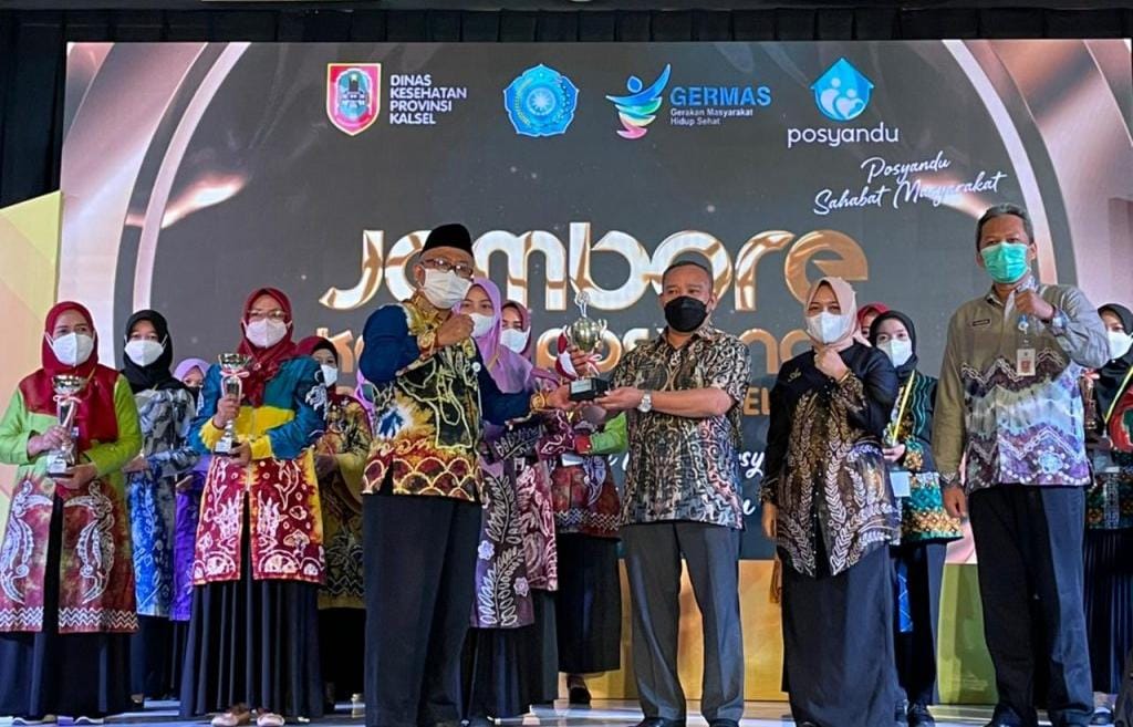 Kader Posyandu Kabupaten Balangan berhasil meraih juara umum pada ajang Jambore Kader Posyandu Tingkat Provinsi Kalimantan Selatan (Kalsel) Tahun 2022