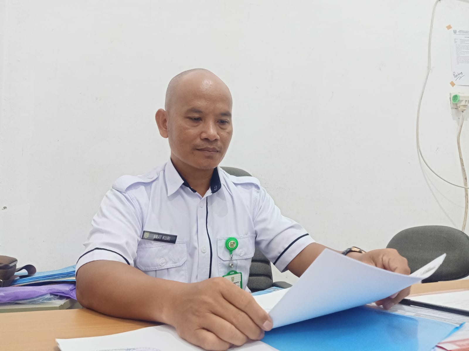 Kasi Peserta Didik (Kadisdikbud) Balangan, Amat Kuri