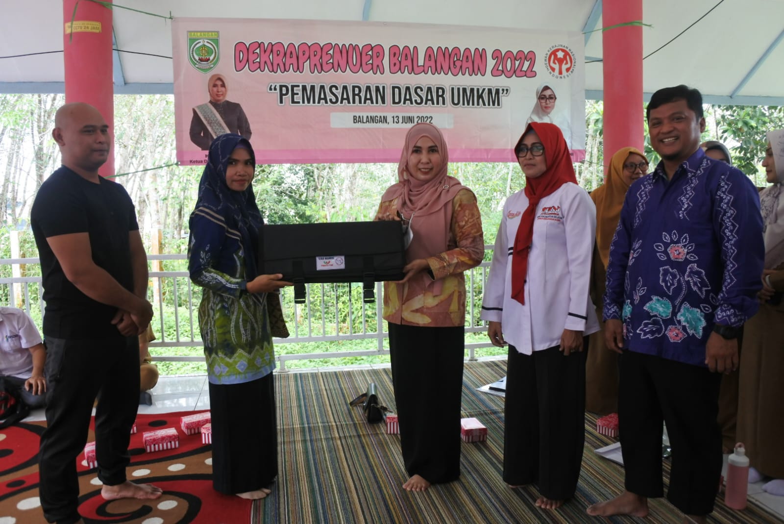 Pelatihan Dekraprenuer Balangan 2022 Digelar, Wujud Dekranasda Dukung Pelaku UMKM.