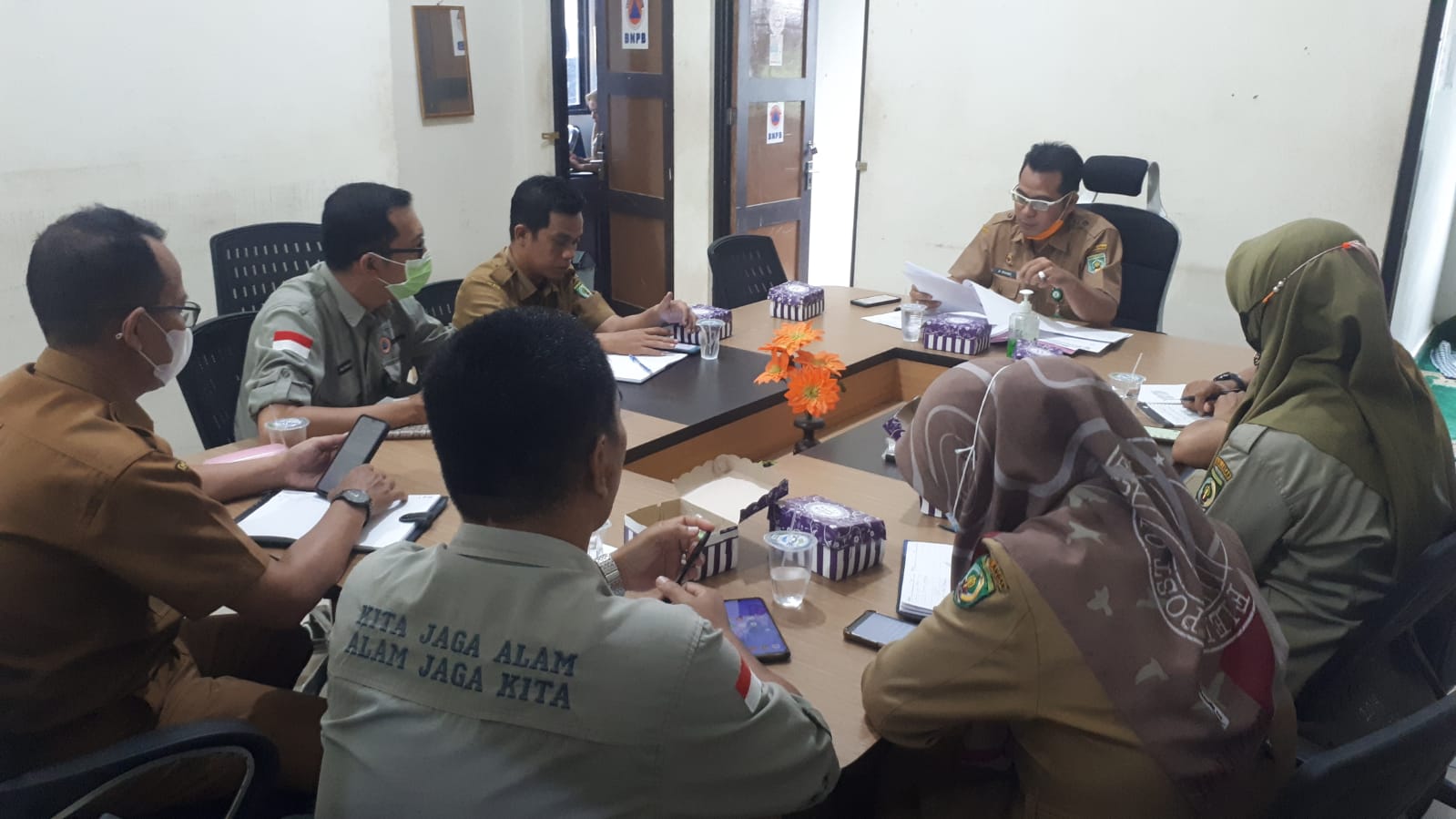 BPBD Balangan Terus Mantapkan Persiapan Apel Siaga Karhulta Tahun 2022.