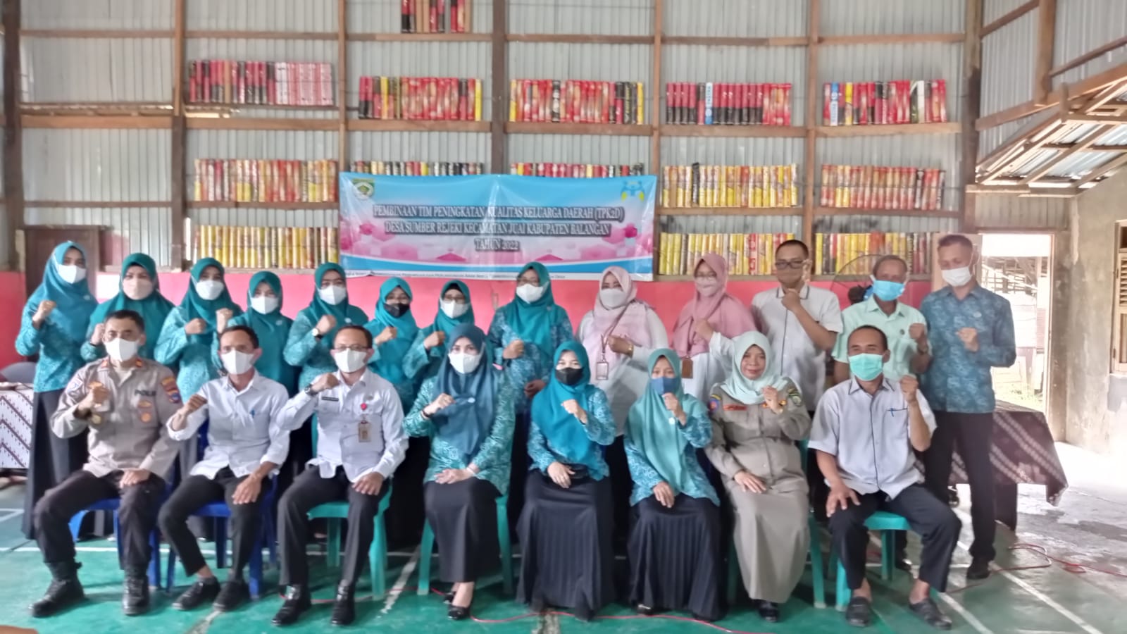 TP PKK Balangan Laksanakan TPK2D di Juai.