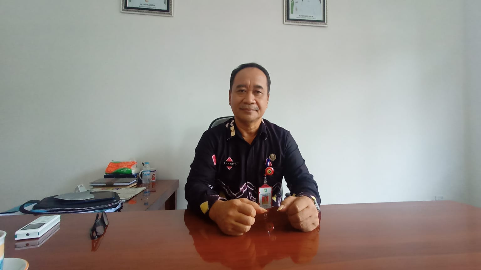 Kepala Dinas Komunikasi dan Informasi Kabupaten Tanah Laut Ir Suharyo