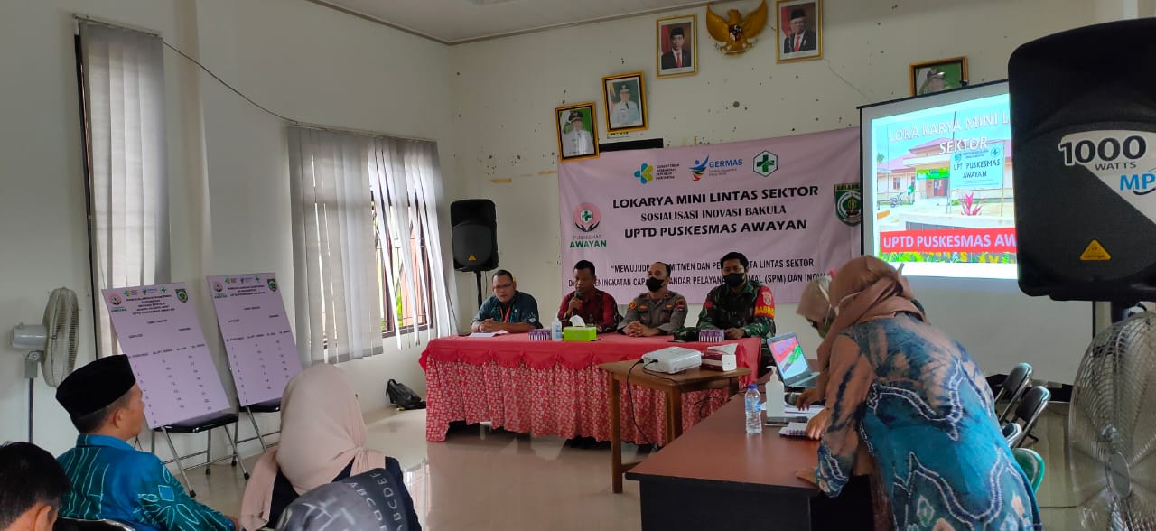 Puskesmas Awayan Launching Inovasi BAKULA.