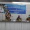 Bupati HST H Aulia Oktafiandi saat menyampaikan paparan dan mendorong optimalisasi pengelolaan arsip dinamis dan pengawasan kearsipan daerah.