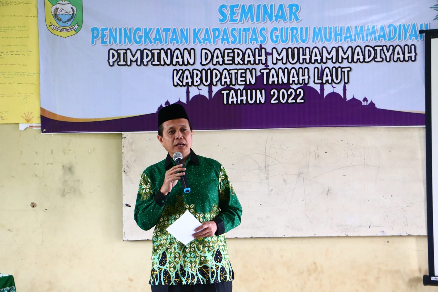 Akhmad Hairin Ketua Pimpinan Daerah Muhammadiyah (PDM) Kabupaten Tanah Laut.