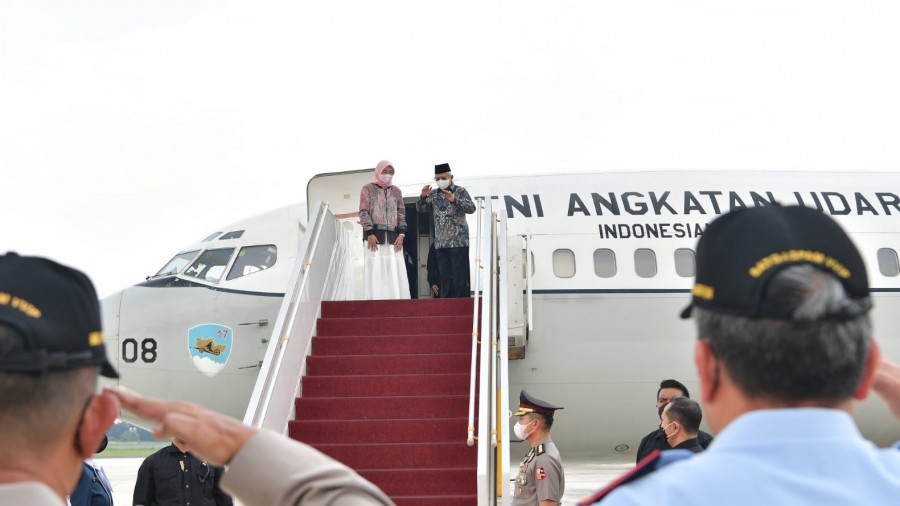 Wapres KH Ma'ruf Amin bertolak ke Banjarmasin