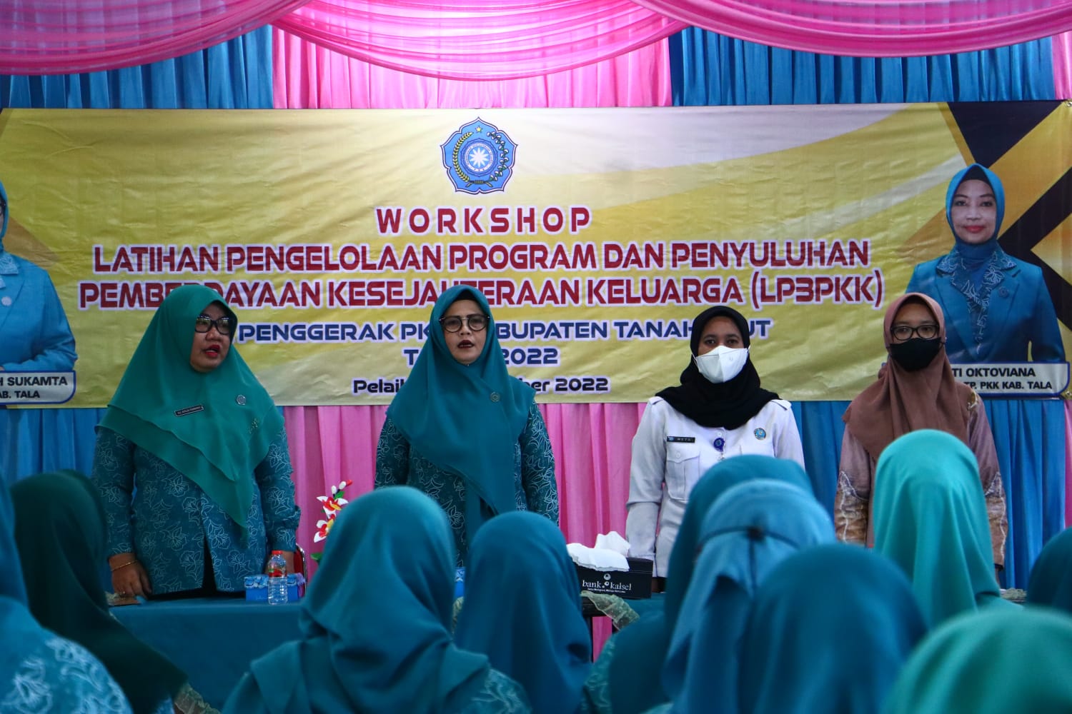 Kegiatan workshop latihan pengelolaan program dan penyuluhan pemberdayaan kesejahteraan keluarga (LP3PKK).