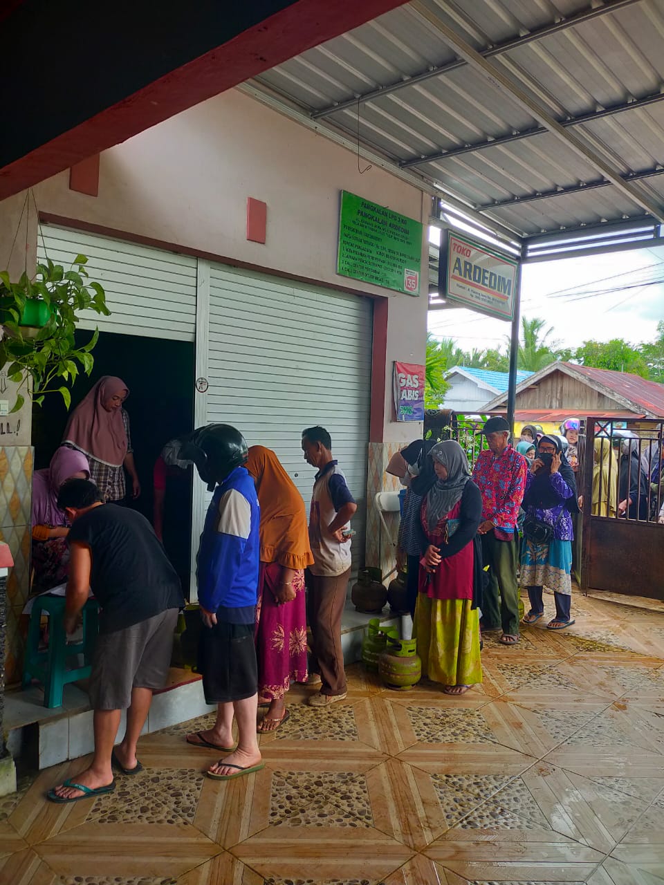 Pangkalan ARDEDIM Kelurahan Karang Taruna, Kecamatan Pelaihari.