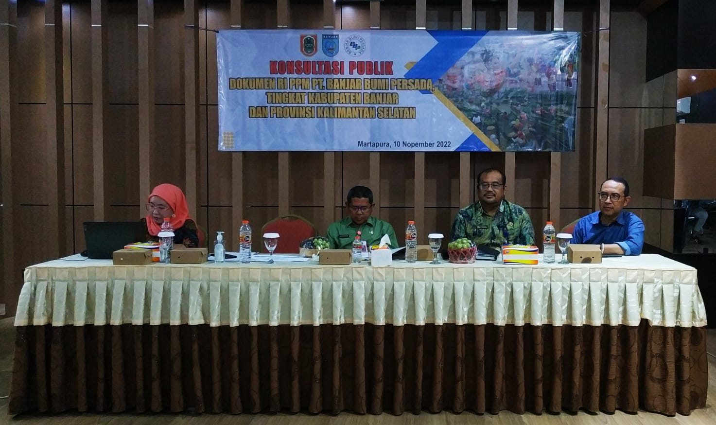 PT Banjar Bumi Persada Gelar Konsultasi Publik.