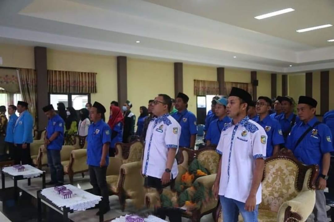 DPD KNPI Tala saat menggelar Rapimda ke VI di Gedung Sarantang Saruntung, Kamis (24/11/2022).