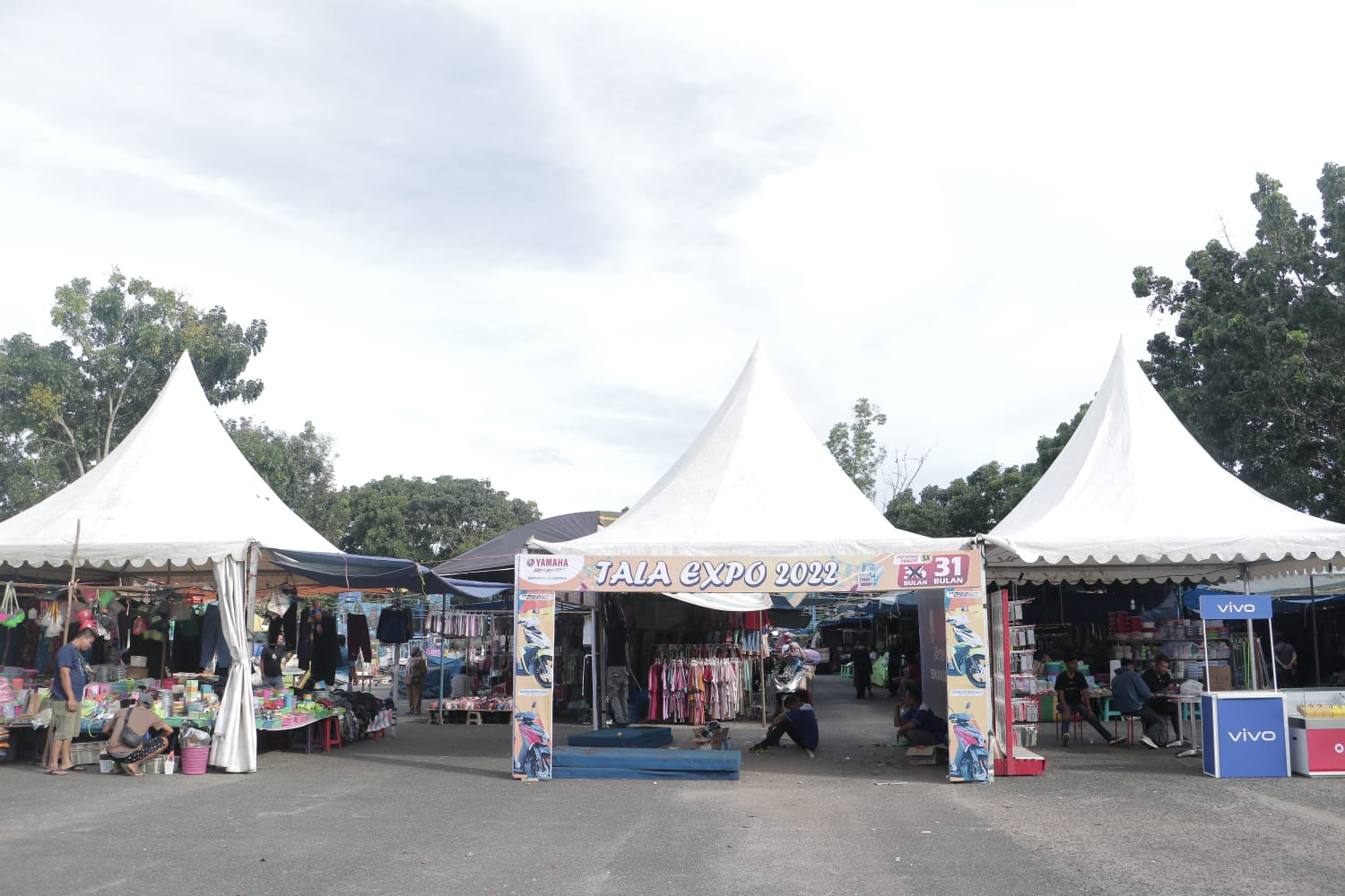 lokasi Pasar Rakyat Dalam Rangka Hari Jadi Kabupaten Tanah Laut ke-57 di Buka.