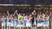 Juara Dunia FIFA Word Cup Argentina mengakhiri penantian juara usai 36 tahun untuk kembali menjadi jawara sepakbola dunia (foto net 5W1H)
