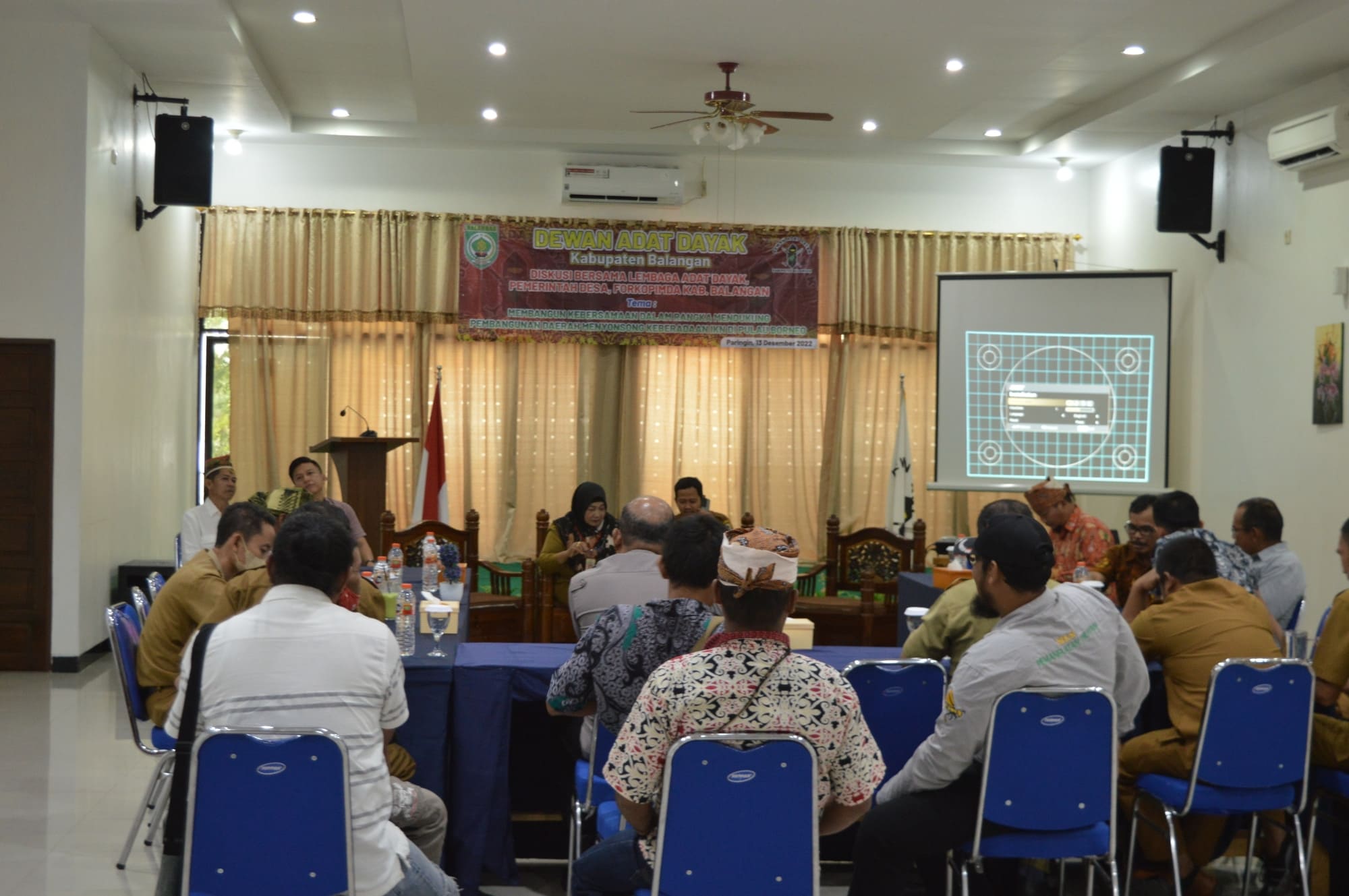 Dok. Humas Diskusi bersama lembaga DAD serta Forkopimda.