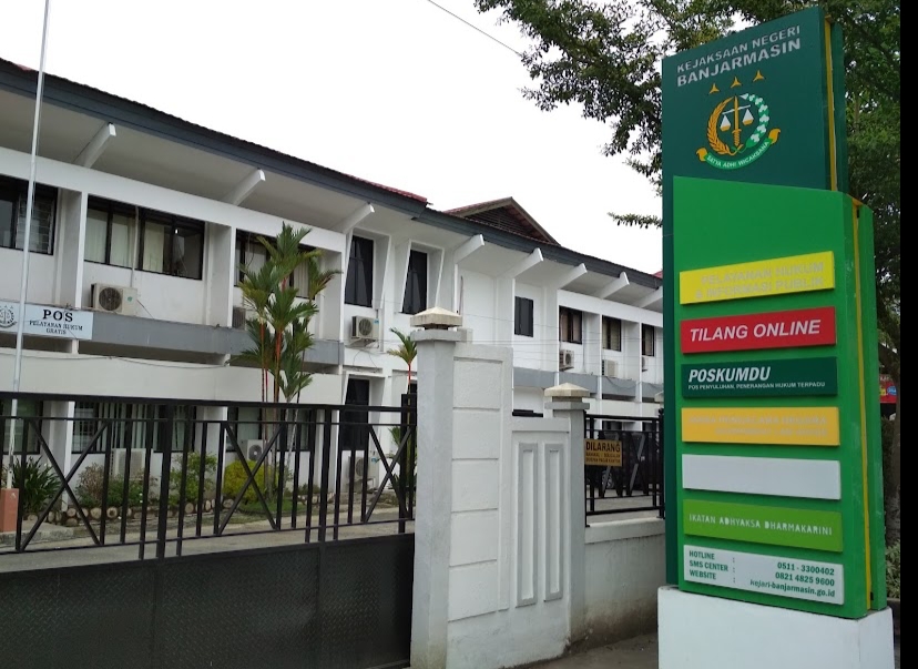 Kantor Kejari Banjarmasin. Foto: san/LK