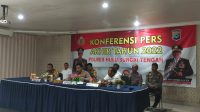 Konferensi Pers Akhir Tahun 2022 yang digelar oleh Polres HST ( Foto ID/LK)