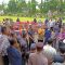 Foto: Demo LSM di Depan Kantor Bupati Tanah Laut terkait masalah Izin IMB Perusahaan PT Jafpa Comfeed. Kamis (5/1/2023). ( Asep Sobari / Jurnalis lenterakalimantan.com)