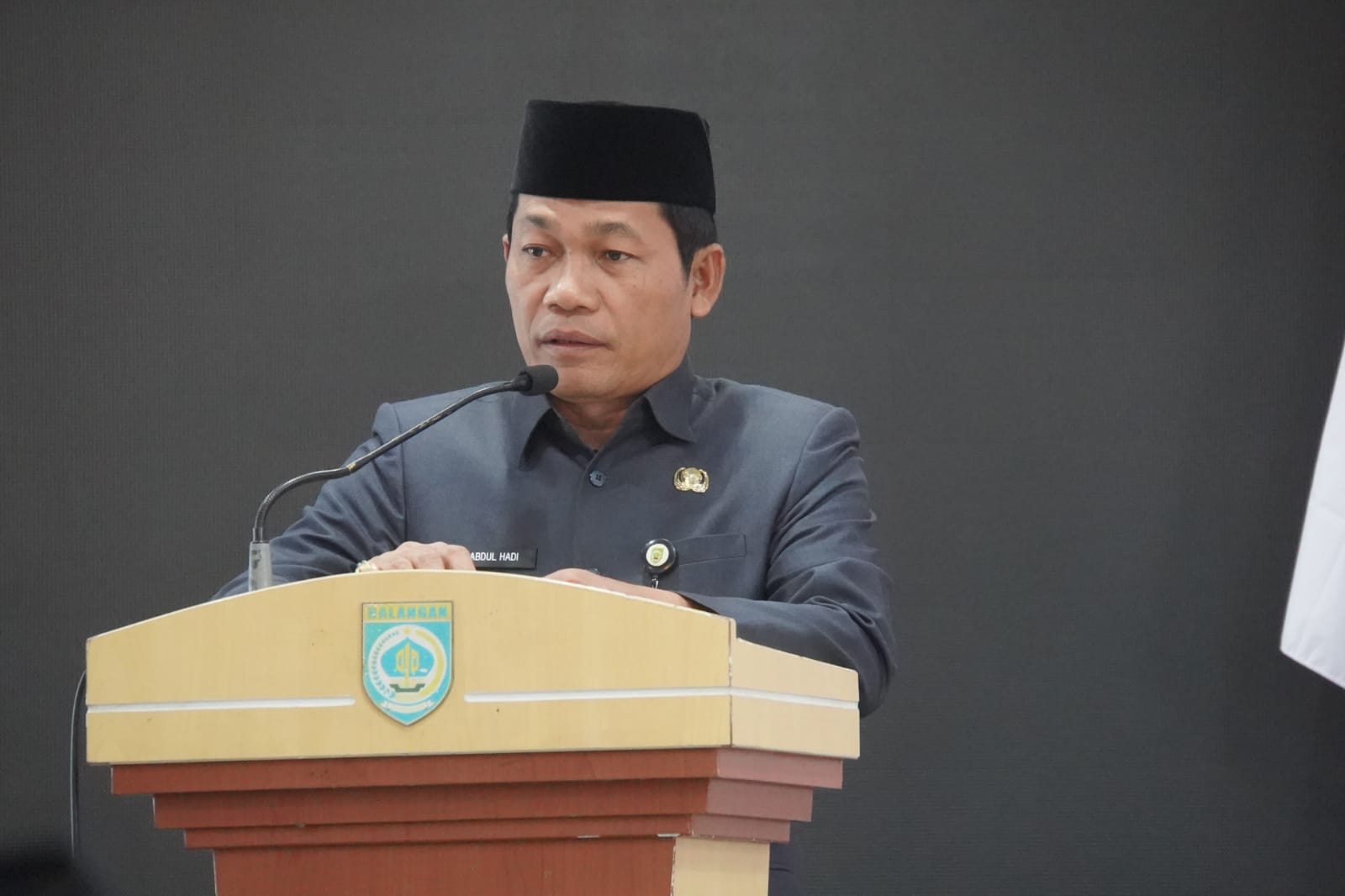 Bupati Balangan H Abdul Hadi.