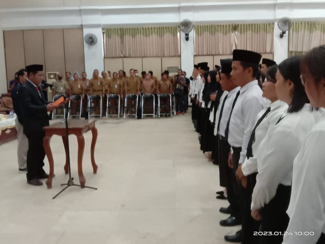 393 Anggota PPS Tabalong Resmi Dilantik.