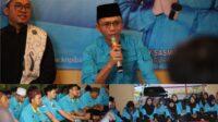 Dewan Pimpinan Daerah (DPD) Komite Nasional Pemuda Indonesia (KNPI) Kabupaten Barito Kuala laksanakan Kajian Ramadhan di Despacito Cafe Marabahan, kemarin (19/04/2023). (Foto Hery For LK)