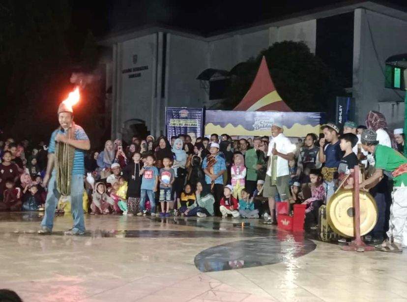 Festival Bagarakan Sahur di Kabupaten Balangan. Foto: MC for LK