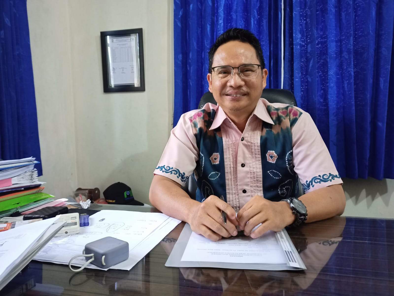 Direktur PDAM Kabupaten Tanah Laut Rudi Syahrinsyah. Foto: Asep for LK