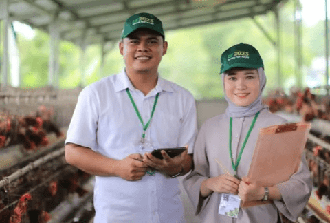 Petugas sensus pertanian 2023.