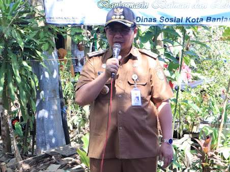 Pemerintah Kota Banjarmasin melalui Dinas Sosial melaunching program Rehabilitasi Sosial Rumah Tidak Layak Huni (RS Rutilahu) yang merupakan bagian dari bantuan sosial. Foto: Pemko Banjarmasin