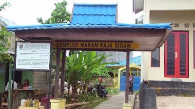 Komplek Makam Raja Sigam Jalan Berangas Kotabaru Foto sumber Tangkapan Layar Video. 5W1H