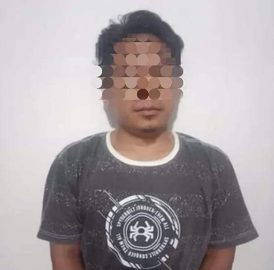 Satu terduga pelaku yang berhasil diamankan berinisial WW (36) warga Kecamatan Bakarangan, Kabupaten Tapin. Foto: Polsek Sungai Tabuk for LK 5w1h