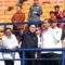 Presiden RI Joko Widodo dan Ketua Umum PSSI Erick Thohir saat meninjau renovasi Stadion Si Jalak Harupat dan melihat langsung seleksi squad timnas u-17. Foto: Dok.PSSI