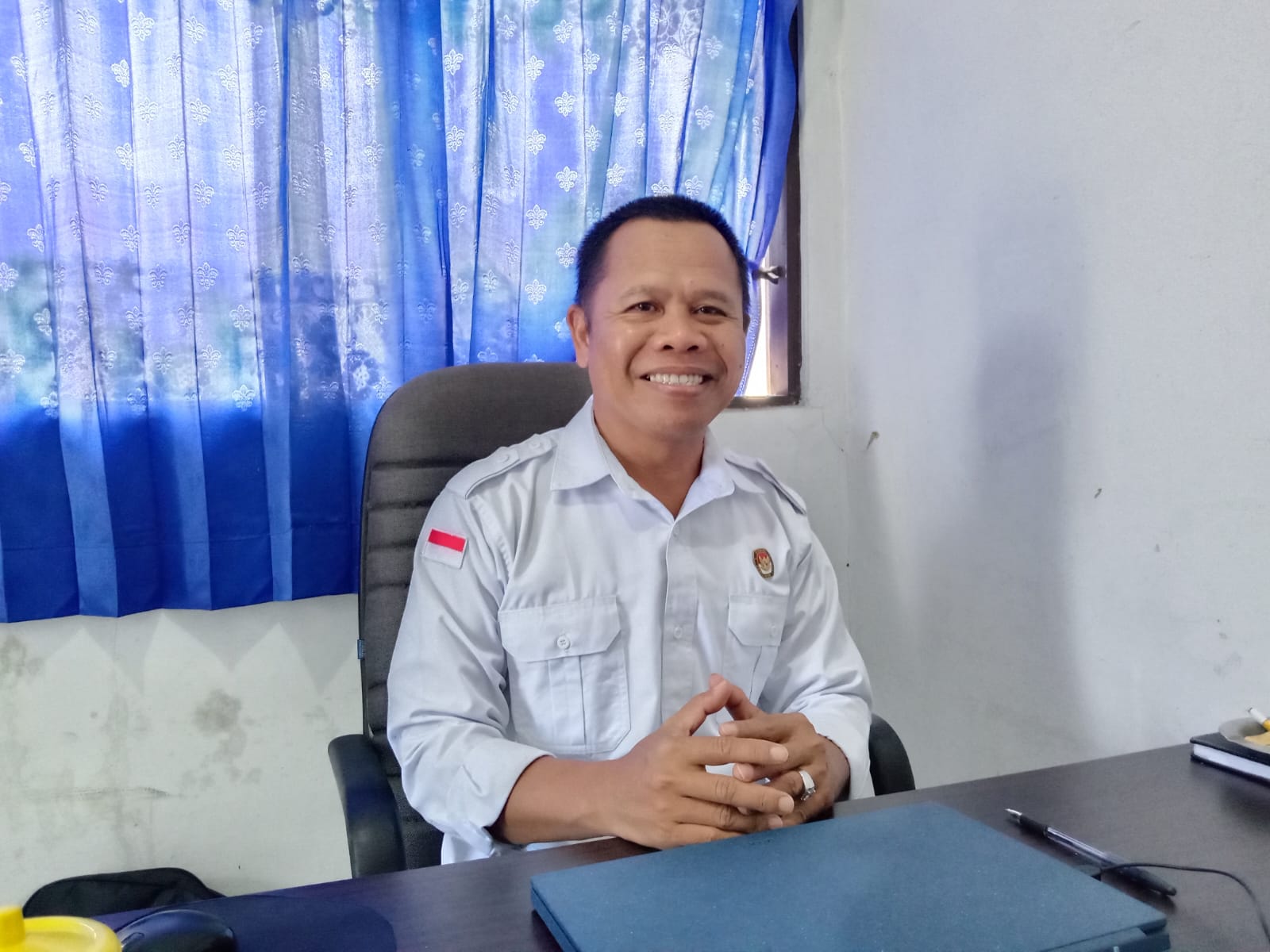 Mahnuradi komisioner KPU Divisi Hukum dan Pengawasan KPU kabupaten Tapin. Foto HDY For LK-5W1H